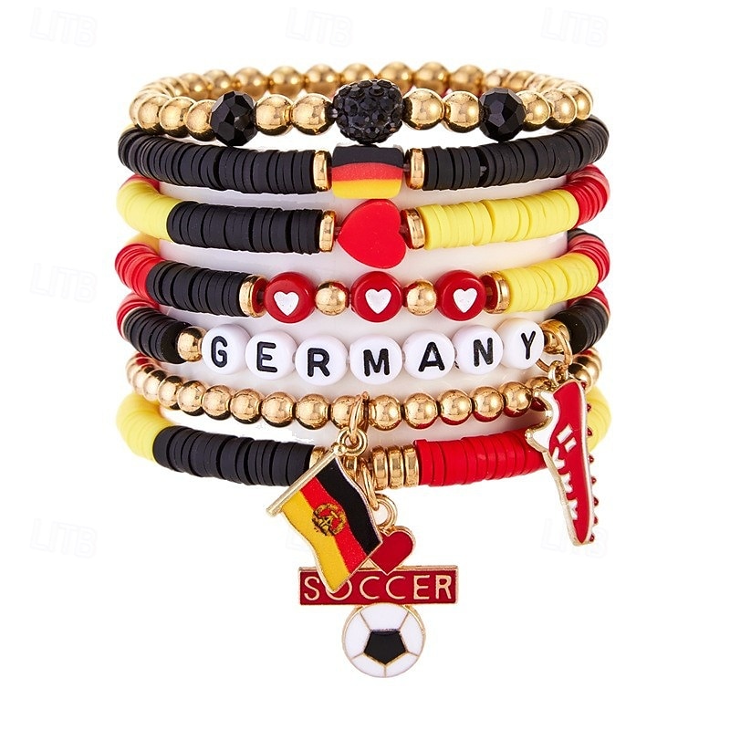Världsfotbollsmatch 2026 armband Fotbollsmamma Fläkt Cosplay Vuxna Dam Maskerad Fest Fotbollsmatch Fotbollsevenemang Klä ut 2026 - $15.99 –P1