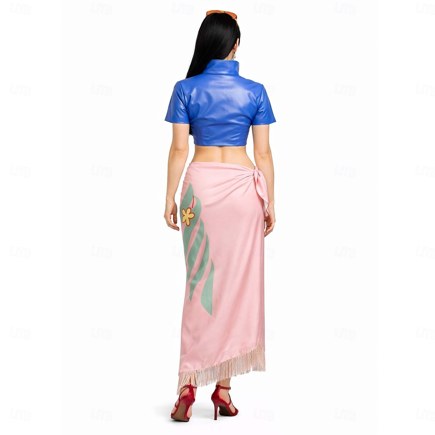 Ocean Adventurer Straw Hat Pirate Outfits Fancy Costume Cosplay for Women's Adults' Halloween Carnival Party 2026 - $40.99 –P2