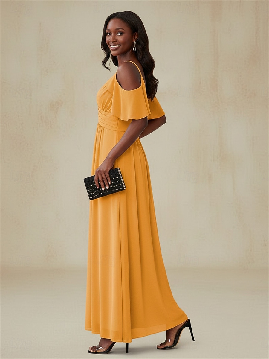 Per donna Abito maxi Vestito da Festa Abito da Cocktail Vestito in Chiffon Abito a trapezio Elegante Moda Classico All'aperto Spiaggia Feste Vestibilità regolare Semplice Manica Corta Scollo a V Blu del 2026 a $52.99 –P4