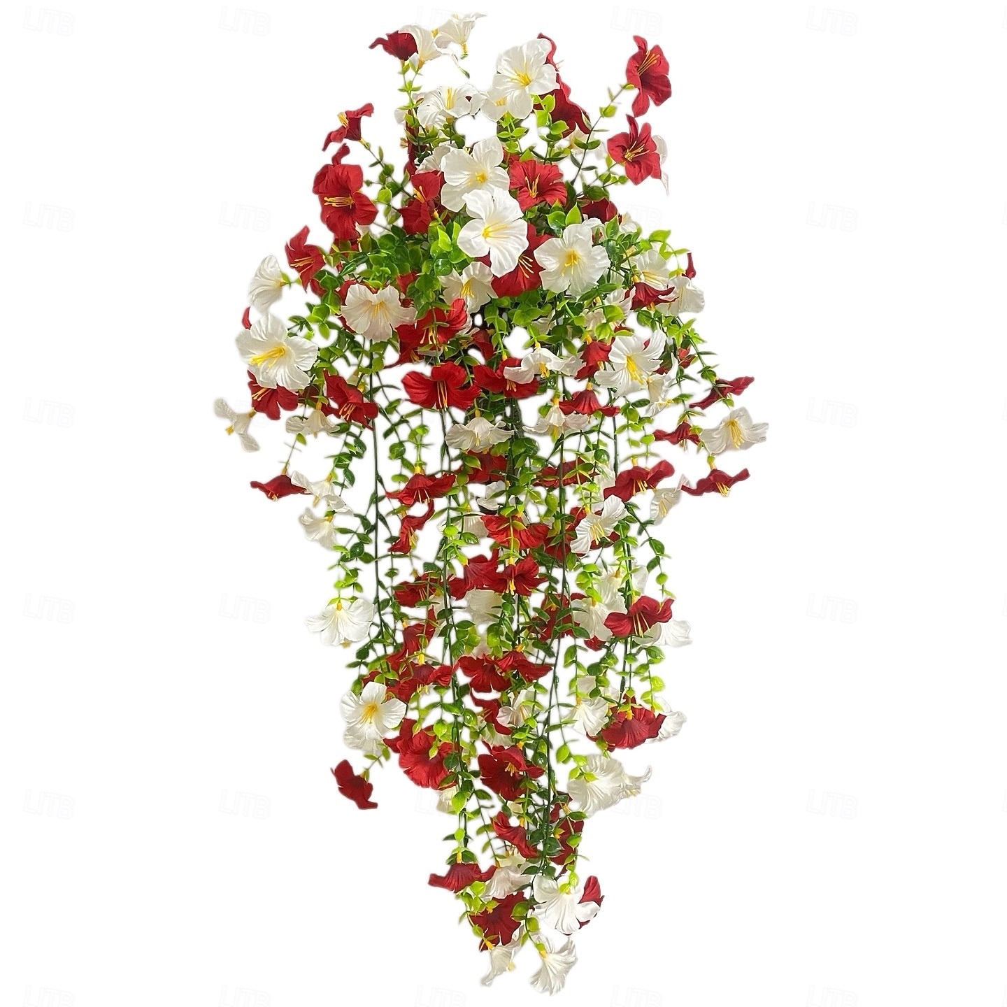 4pcs Artificial Morning Glory Vine Garland for Wedding, Home, & Outdoor Decor, Realistic Flower Hanging Vines for Garden, Patio, Wall, and Courtyard, Durable Faux Floral Décor for Wedding Decoration 2026 - $22.99 –P9