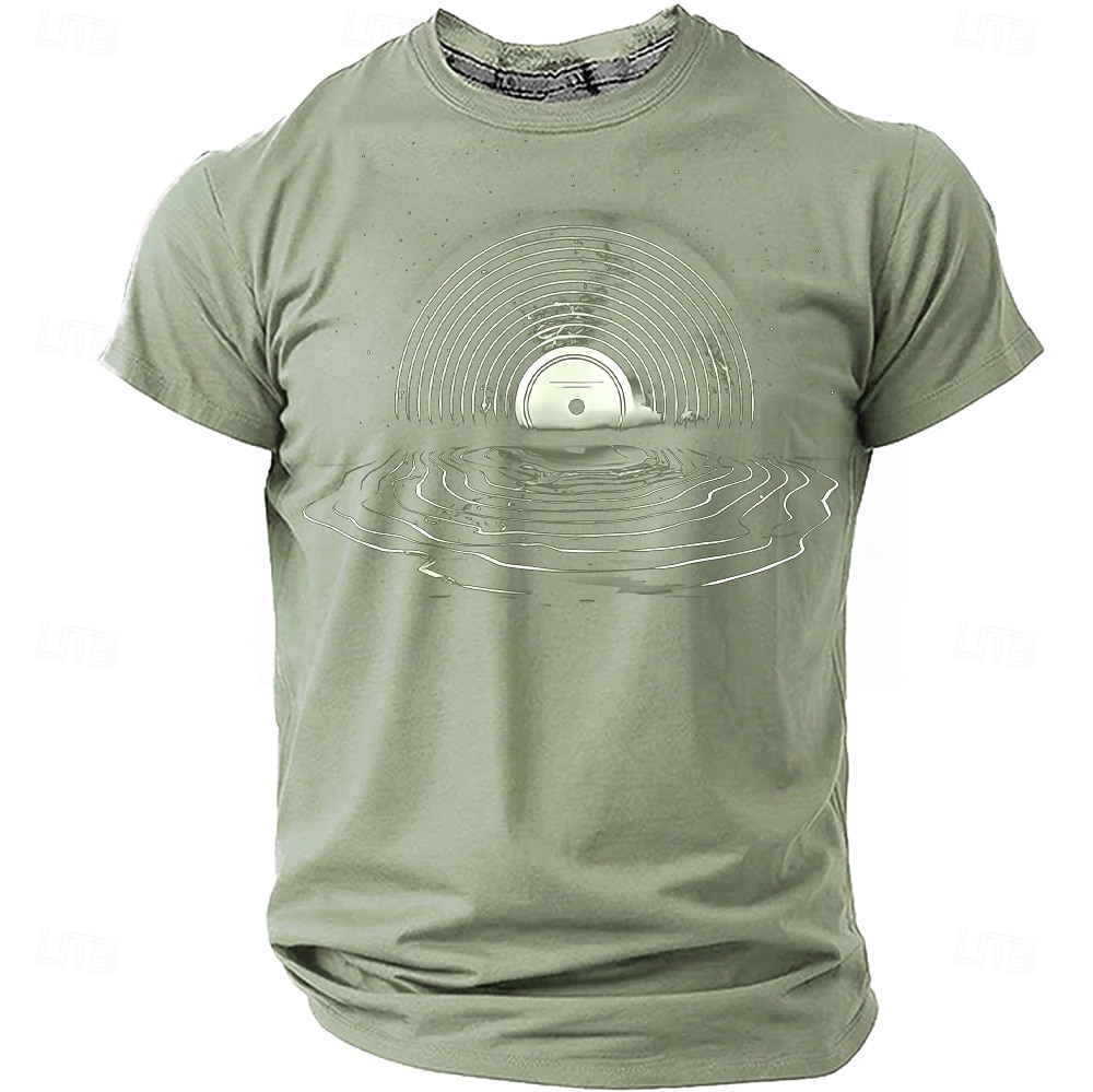 Hombre Música Argot divertido Camiseta Manga Corta Camiseta Impresión 3D Cuello Barco Camisa Moda Diario Diario Calle Negro Rojo Verano Primavera Ropa S M L XL XXL XXXL 2026 - $21.99 –P5