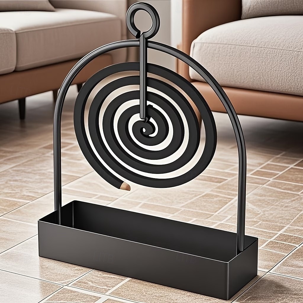 2PCS Metal Mosquito Coil Holders, Hanging Incense Burner Stand for Mosquito Repellent Coils, Decorative Coil Holder for Living Room, Bedroom, Patio, Balcony, Outdoor Camping 2026 - $9.99 –P1