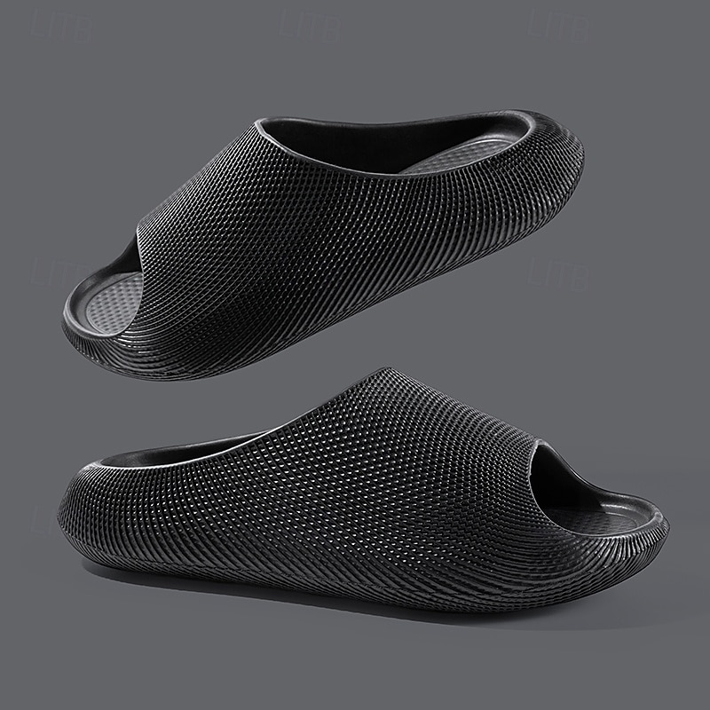 Lätta slip-on sommarstrandskor för män – bekväm ovandel i mjuk EVA, andningsbar öppen tå, halkfria vardagssandaler för poolkanten, semester och utomhusaktiviteter 2026 - $19.99 –P11