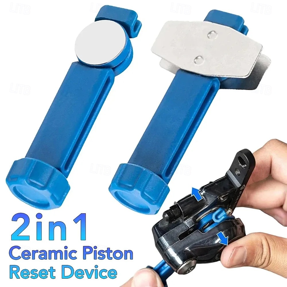 2in1 Bicycle Brake Pad Spreader Tool Durable Steel Rotatable Bike Oil Disc Piston Reset Hydraulic Brake Caliper Piston Extension 2026 - $15.99 –P1
