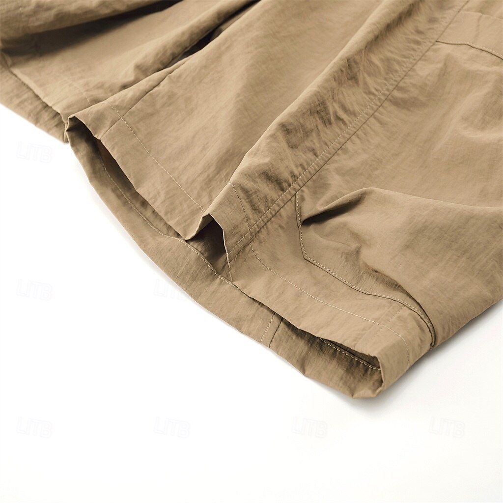 Hombre Activo Pantalón Corto Cargo Pantalón corto Pantalones cortos casuales Pantalón corto deportivo Bolsillo Cintura elástica Puro Plano Un Color Secado rápido Deportes Longitud de la rodilla 2026 - $35.99 –P11