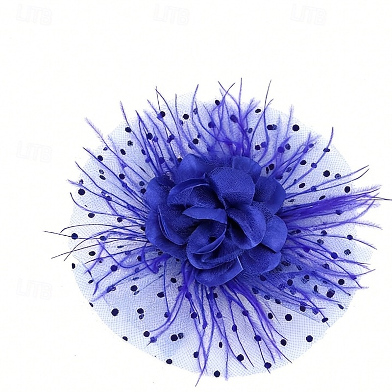 Γοητευτικά Φτερό Γάμου Γενέθλια Βίντατζ χαριτωμένο στυλ Ρετρό Με Φτερό Ακουστικό Καπέλα 2026 - $17.49 –P4