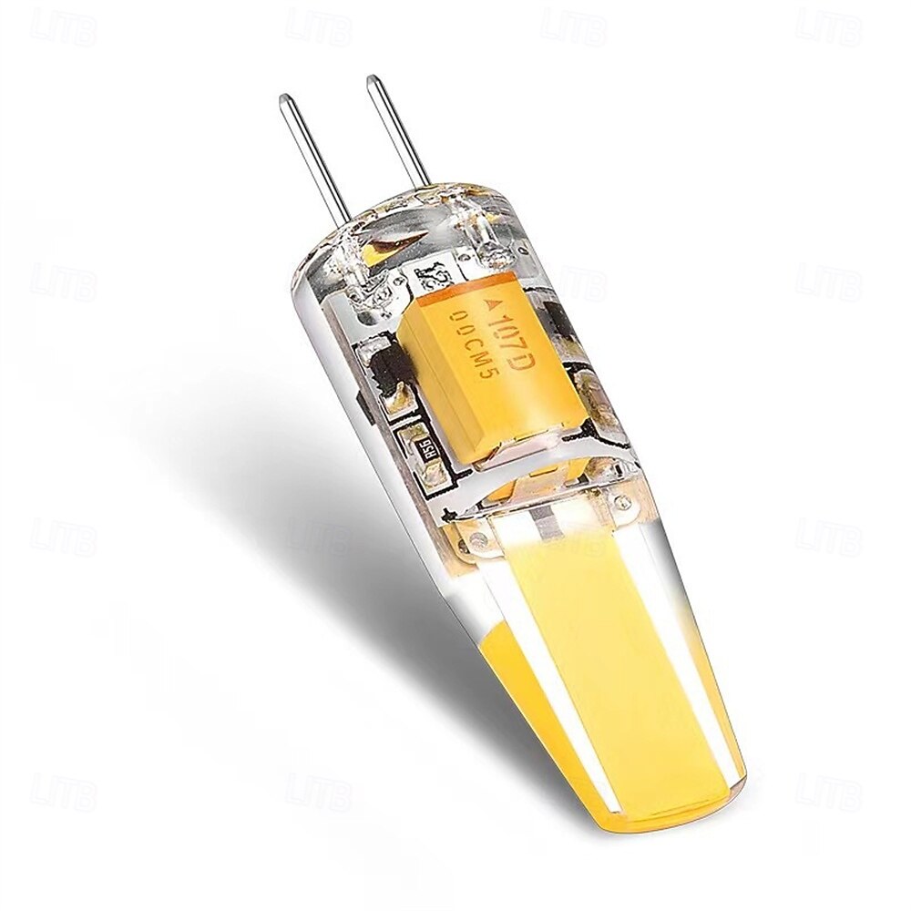 10 Stück G4 LED-Lampen, dimmbar, flackerfrei, AC/DC 12 V / 12–24 V, 2 W 3 W, 1505 COB-LED-Lampen, ersetzen herkömmliche Halogenlampen für Strahler und Kronleuchter. 2026 - $35.99 –P6