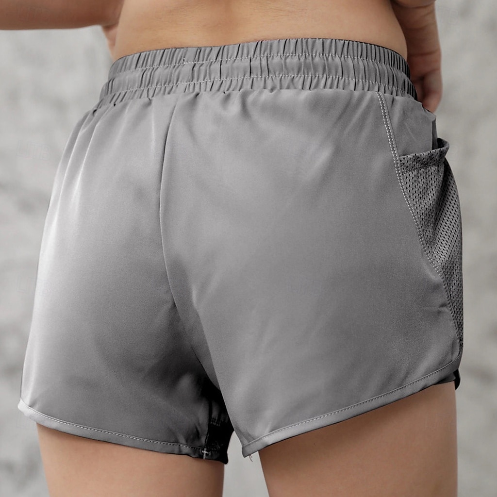 Per donna Shorts sportivi Shorts Pantaloncini Estivi Shorts da Spiaggia Vacanza Moda Casual Quotidiano Corto Misura del girovita medio Coulisse Tasca Fascia Elastica Asciugatura Rapida Morbido del 2026 a $20.99 –P15