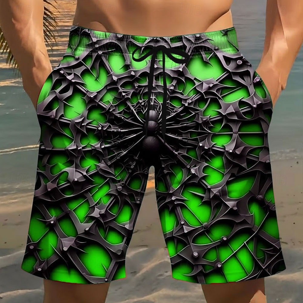 Per uomo Animale Ragno Costumi da bagno Pantaloncini da mare Pantaloncini da Surf Misura del girovita medio Gotico Casual Quotidiano Vacanza al Mare Tasche Laterali fodera in rete Coulisse elastica del 2026 a $20.99 –P3