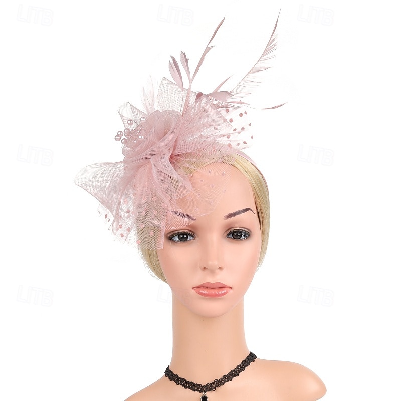 Fascinadores Rede Casamento Aniversário Vintage Estilo bonito Retro Com Penas Capacete Chapéu de 2026 por $17.49 –P2