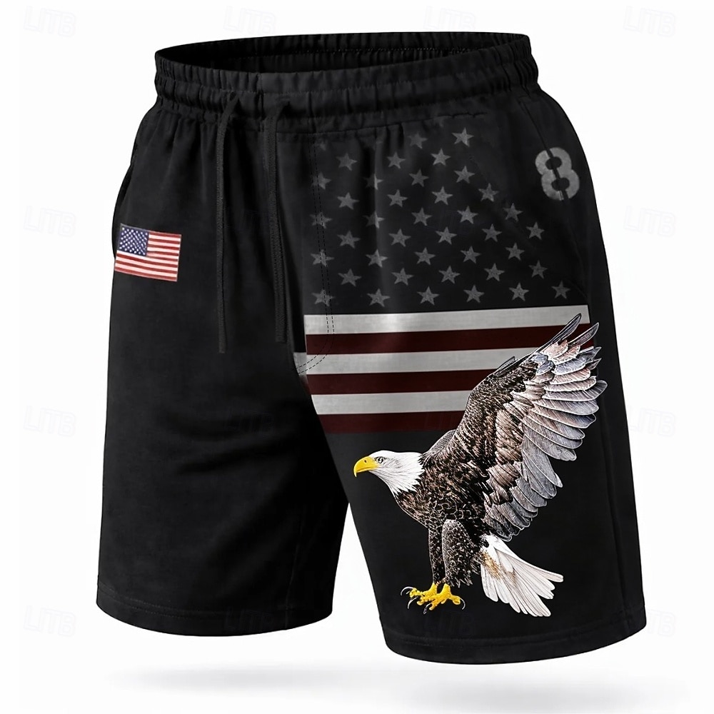 Per uomo 4 luglio, 250° anniversario degli Stati Uniti Aquila Bandiera degli Stati Uniti Costumi da bagno Pantaloncini da mare Pantaloncini da Surf Misura del girovita medio Patriotico Ferie Tasche del 2026 a $20.99 –P3
