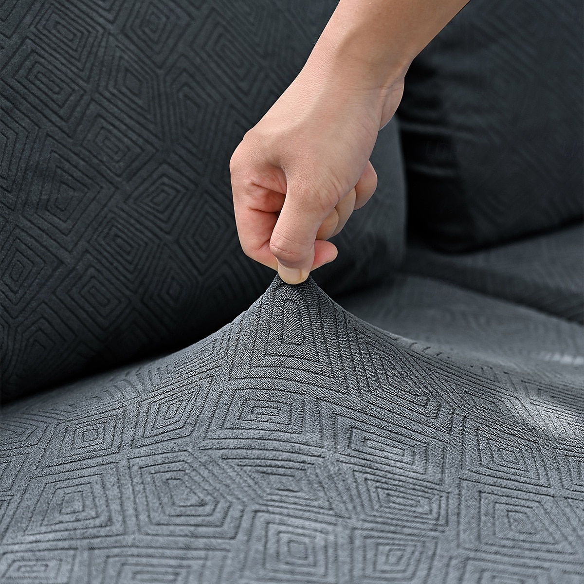 8 эластичных чехлов для подушек патио, водонепроницаемые сменные чехлы для уличных диванов, чехлы для уличных диванов &Чехлы для диванов, чехлы для подушек садовой мебели, моющиеся многоразовые 2026 - $69.99 –P7