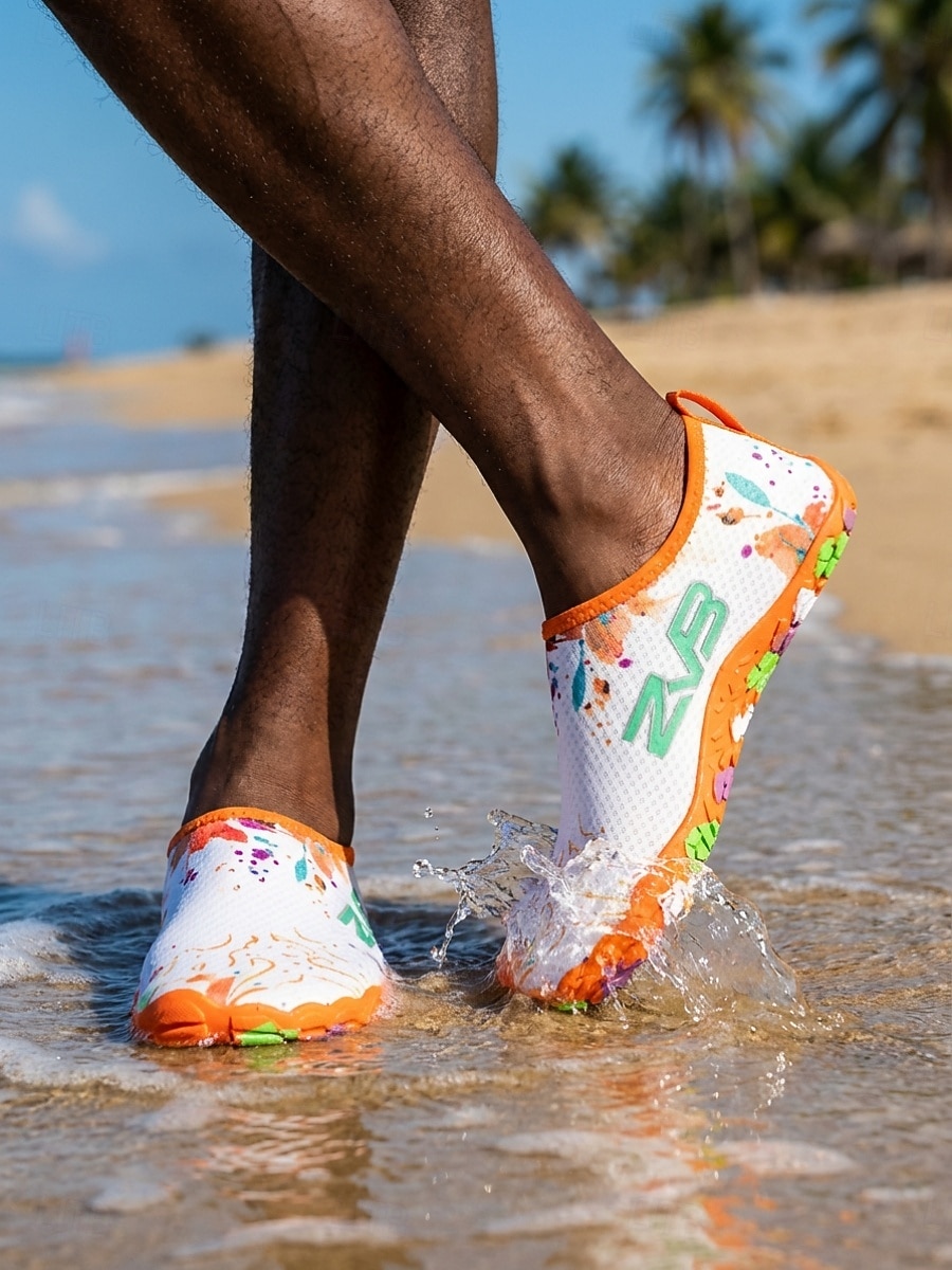 Men's Casual Water Activities Mesh Breathable Slip-on Blue Orange Summer 2026 - $34.99 –P3