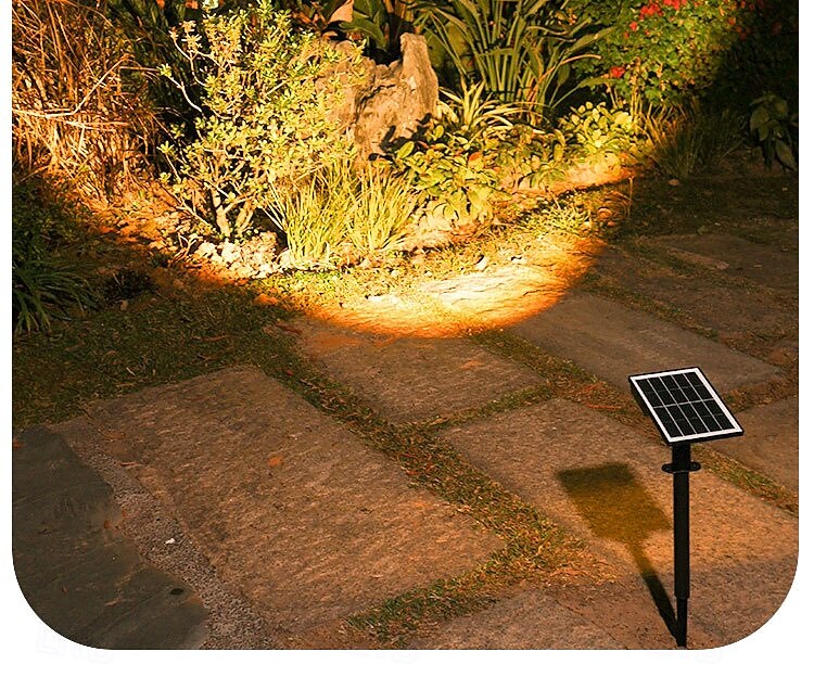 1 db kültéri napelemes fali spotlámpa, IP55 vízálló, 3 LED gyöngy, polip dizájn, kettős rögzítési lehetőség, dekoratív LED tájvilágítás kertbe, udvarra, ösvényre, gyepre, teraszra 2026 - $19.99 –P3