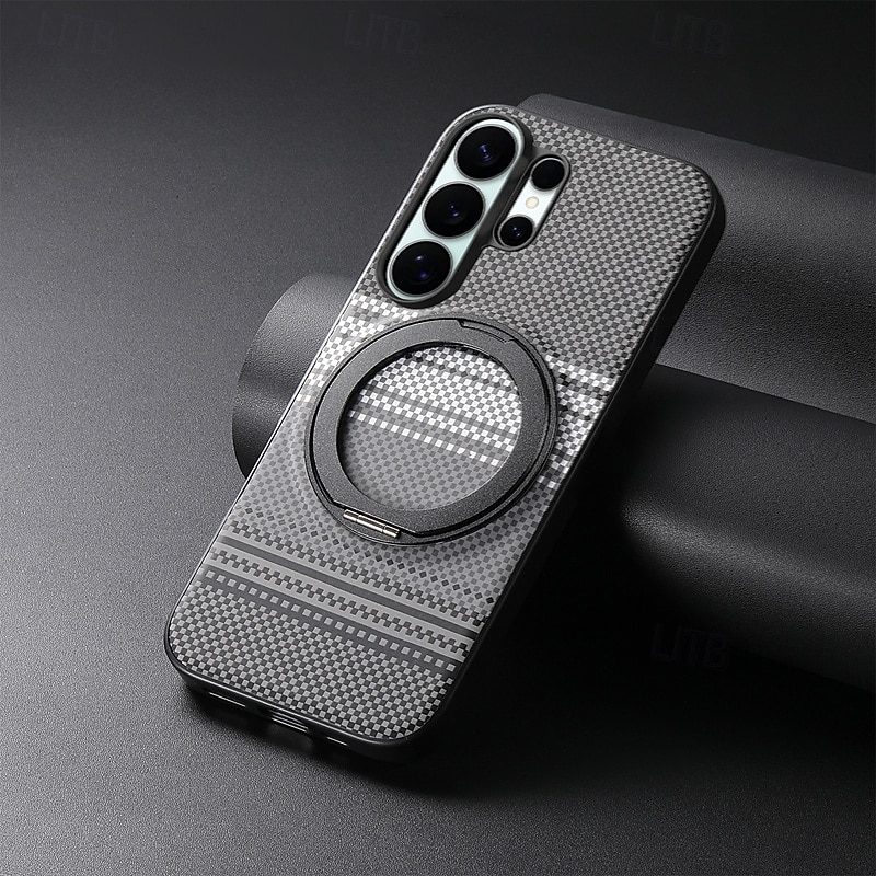 Phone Case For Samsung Galaxy S26 S25 Edge S24 FE S23 Ultra Plus A56 A36 A26 A16 A35 5G A15 Magnetic Adsorption with Stand Holder Shockproof TPU PU Leather 2026 - $16.99 –P20