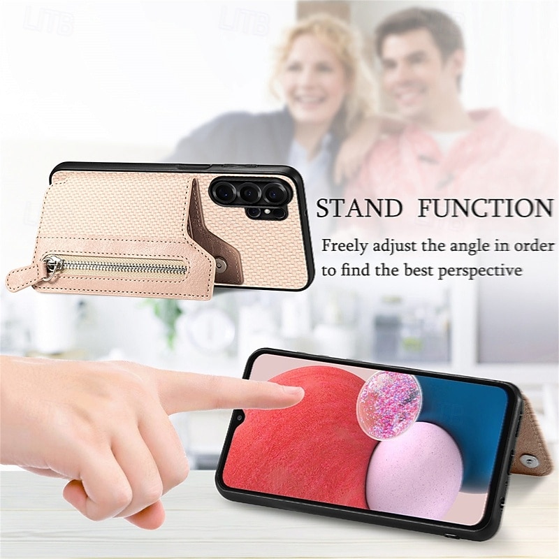 Phone Case For Samsung Galaxy S26 S25 Edge S24 FE S23 S22 Plus  Ultra A56 A36 A26 A16 A06 Wallet Case with Stand Holder Shockproof TPU PU Leather 2026 - $14.99 –P8