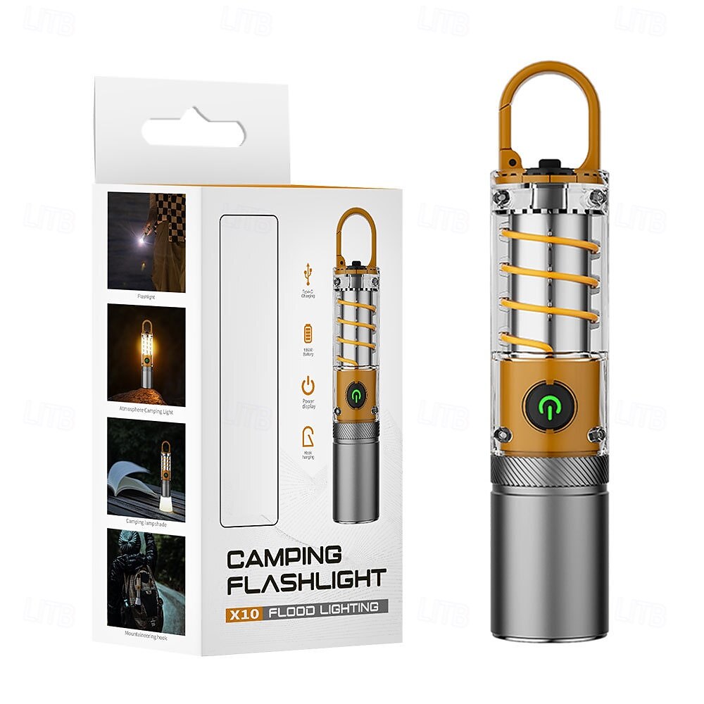 Rechargeable High-Lumens Flashlights, Bright Multi-Mode Rechargeable Tactical Flashlight & Camping Lamp, 5 Modes, USB Charge, Portable for Outdoor/Emergency/Home Use 2026 - $25.99 –P3