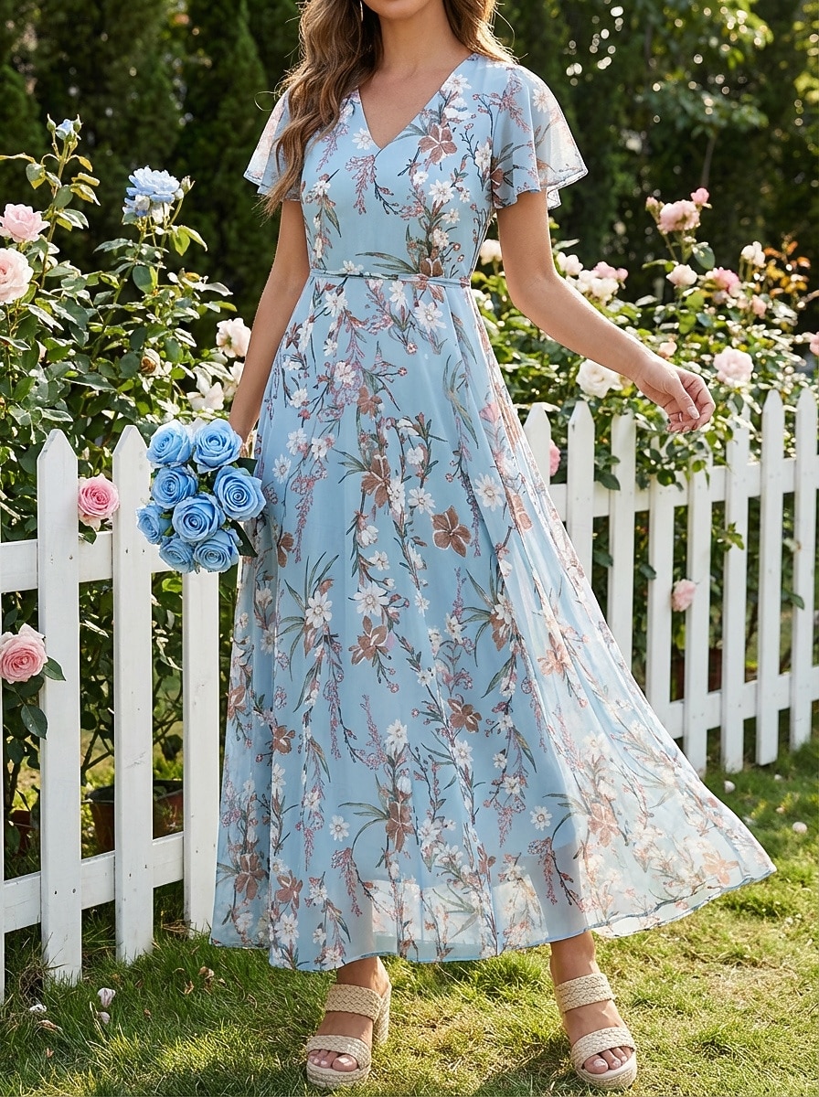tea party floral dress Afternoon Tea Party Dress