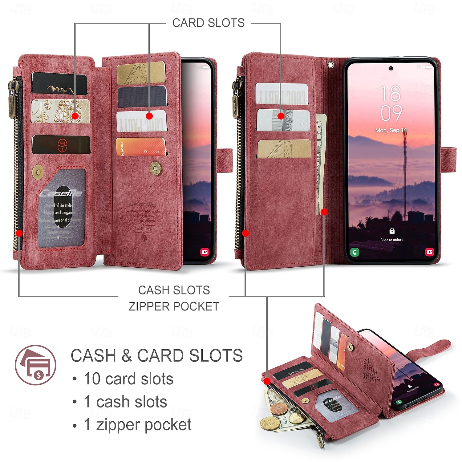 Phone Case For Samsung Galaxy S26 S26 Ultra Plus Wallet Case with Stand Holder with Wrist Strap Card Slot Retro TPU PU Leather 2026 - $22.99 –P5