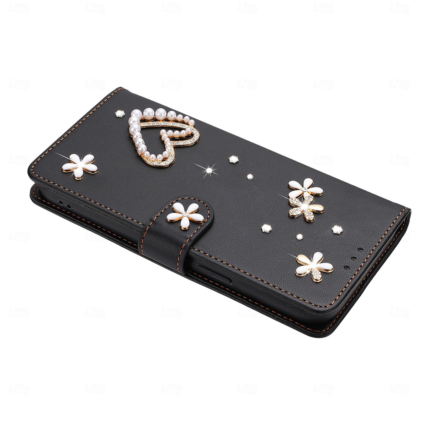telefono Custodia Per Samsung Galaxy S26 S26 Plus S26 Ultra per Donna Ragazza con Supporto Slot per Carte Fiore Floreale TPU Pelle PU del 2026 a $17.99 –P13