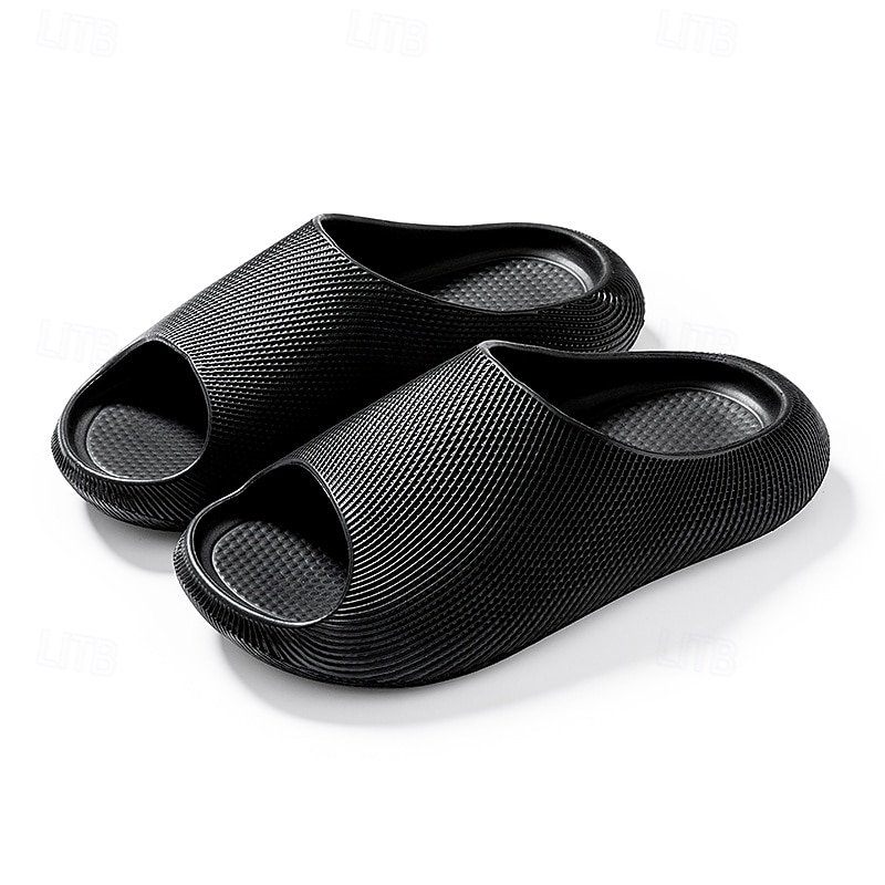Lätta slip-on sommarstrandskor för män – bekväm ovandel i mjuk EVA, andningsbar öppen tå, halkfria vardagssandaler för poolkanten, semester och utomhusaktiviteter 2026 - $19.99 –P17