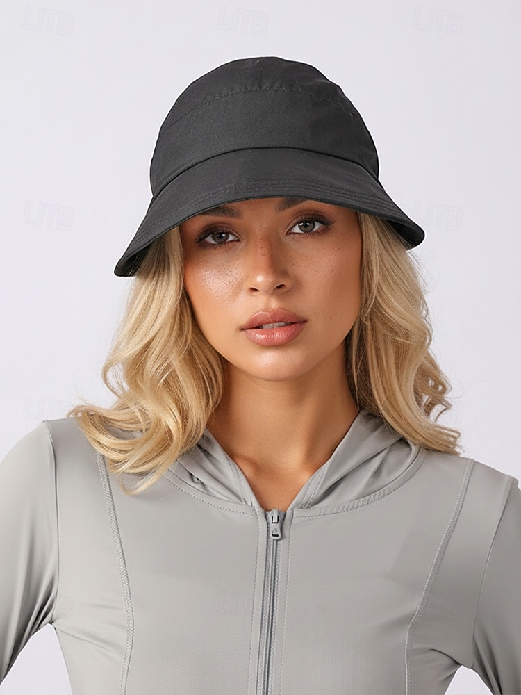 Naisten polyesteristä valmistettu avoin aurinkolippalakki, monivärinen pakattava leveälierinen lippalakki korvaremmillä, vapaa-ajan käyttöön, matkoille, lomalle, rannalle ja ulkoiluun 2026 - $9.99 –P4