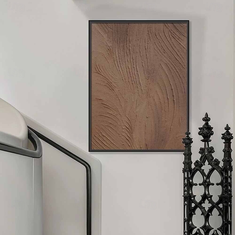 Handmade Oil Painting Canvas Wall Art Decoration Modern Wabi-Sabi Minimalist Abstract Texture for Home Decor Stretched Frame Hanging/Rolled Frameless Unstretched Painting 2026 - $57.99 –P2