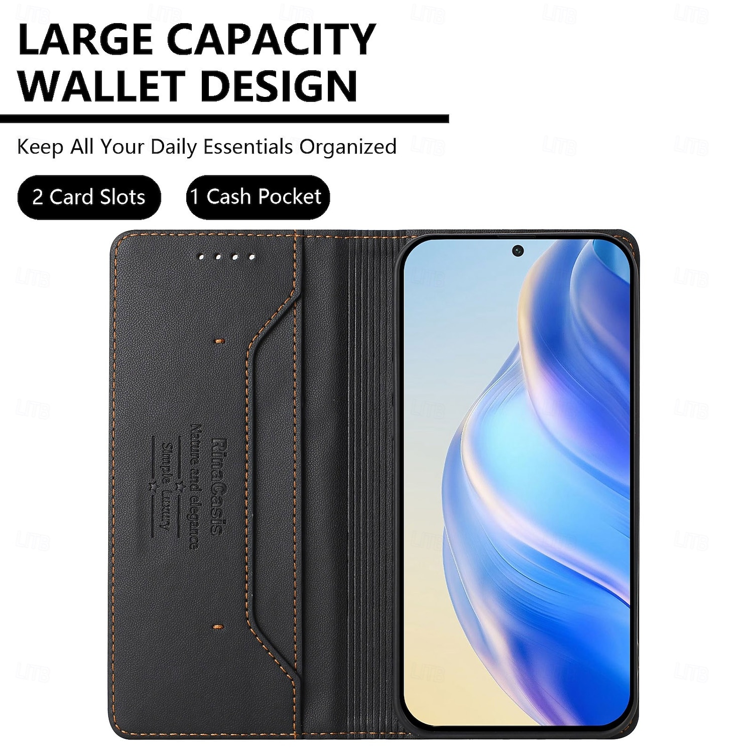 Phone Case For Samsung Galaxy S26 S26 Plus S26 Ultra Wallet Case with Stand Holder Support Wireless Charging Card Slot Retro TPU PU Leather 2026 - $15.99 –P5