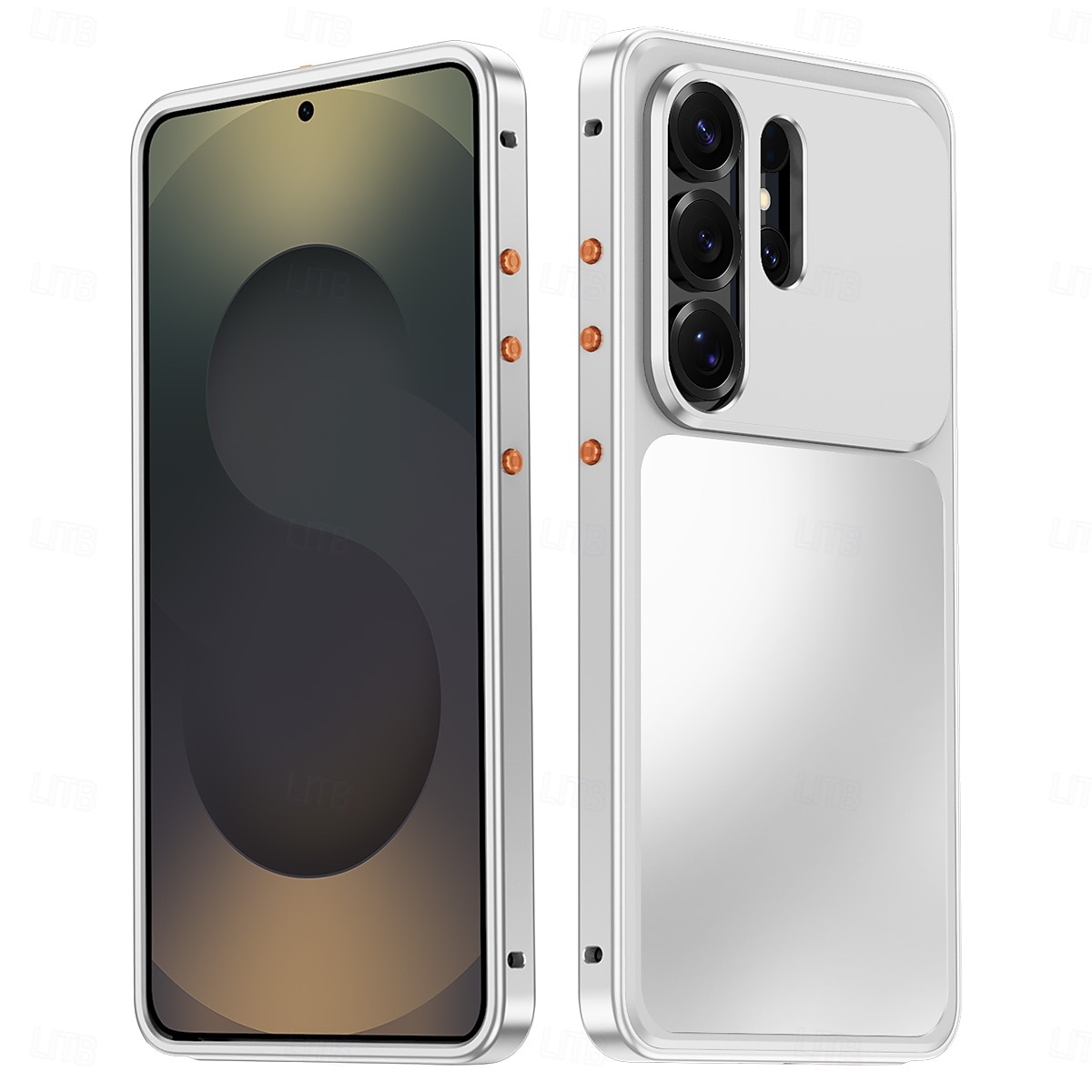 Handy Hülle Handyhüllen Für Samsung Galaxy S26 Ultra S25 Ultra S24 Ultra S23 Ultra Rückseite Abnehmbar Magnetisch Metall 2026 - $22.99 –P4