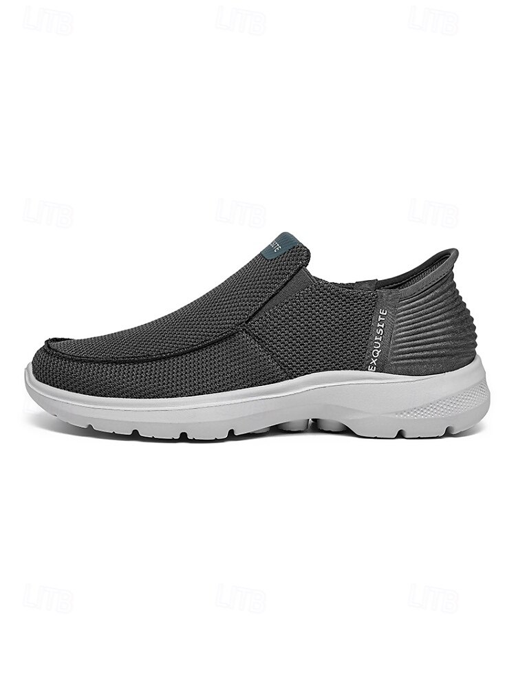 Zapatillas deportivas de punto sin cordones para hombre – calzado informal para islas y cruceros, ligero y transpirable, ideal para viajes y vacaciones. 2026 - $46.99 –P8