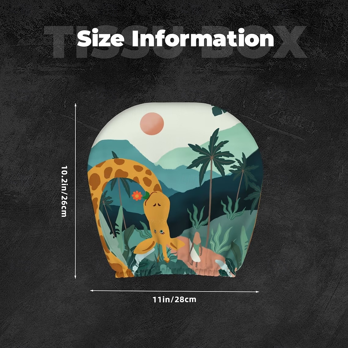 spersonalizowane pokrowce na zagłówki samochodowe, zestaw 2 ochronnych pokrowców przeciwkurzowych, uniwersalny ochraniacz zagłówka fotela samochodowego 2026 - $7.99 –P6