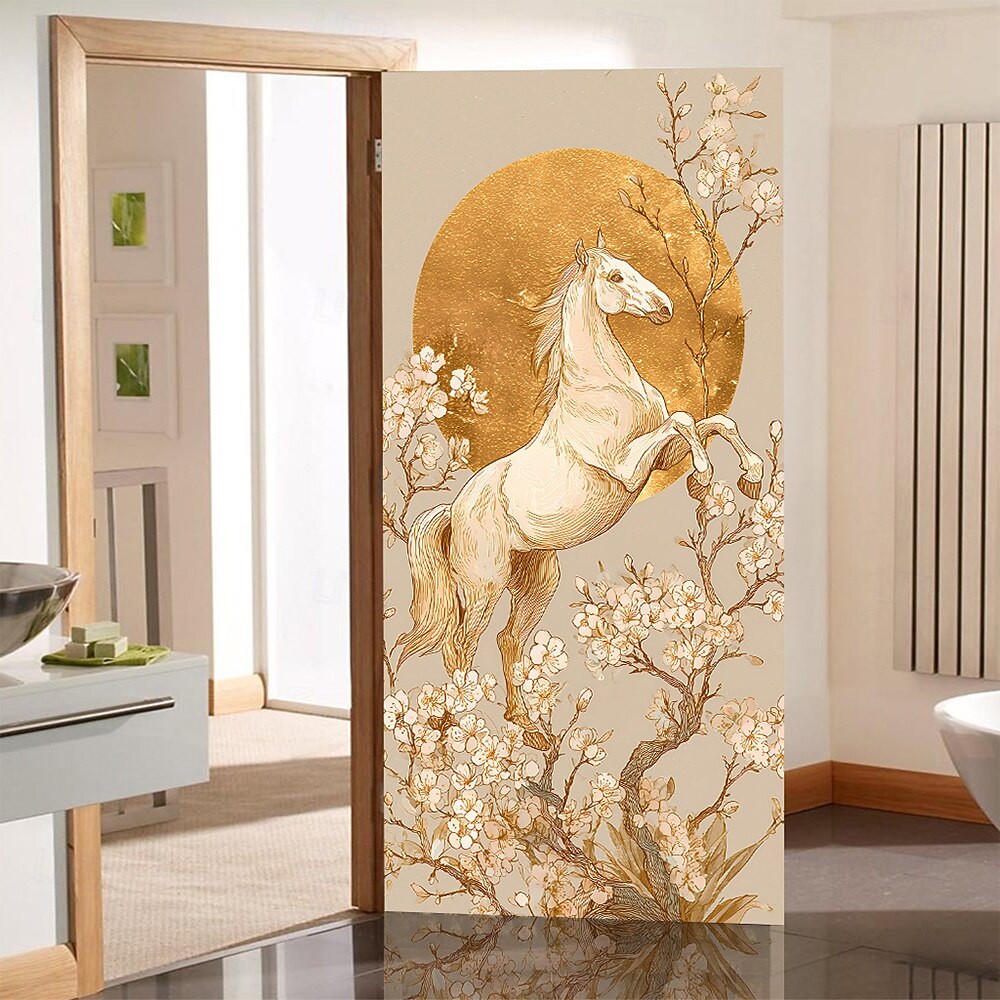 Poster Türabdeckung Banner für den Außenbereich Tier Niedlich Modern 3D Party Wohnheim Jugendzimmer Studentenwohnheim Jungs, Männerhöhle, Studentenwohnheim Hintergründe aufnehmen Wohndeko 2026 - $17.99 –P4