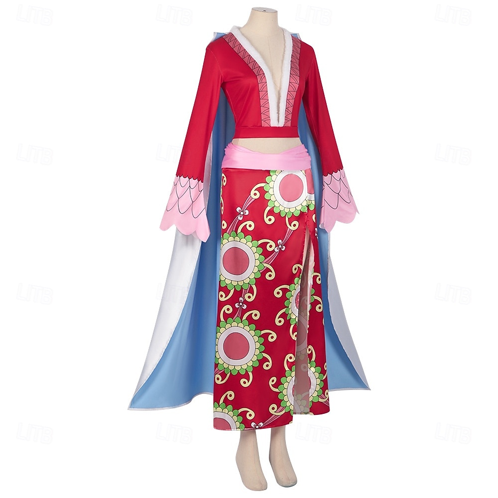 Aventurier oceanic Pirat cu pălărie de paie Anime Ținute Mascaradă Costume Cosplay Halloween Expoziție de Anime Costum Pentru Pentru femei Adulți 2026 - $88.99 –P3