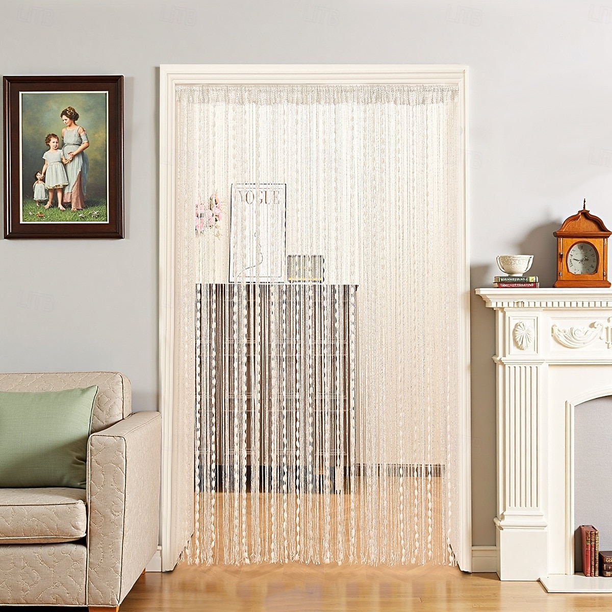 2026年 出入り口用のストリングカーテン、キラキラビーズカーテン、ドア、タッセルビーズ、吊り下げフリンジ、ヒッピー、吊り下げパティオタッセルスクリーン、部屋の装飾、窓、壁の背景、ドア  コレクション – $17.99 –P8