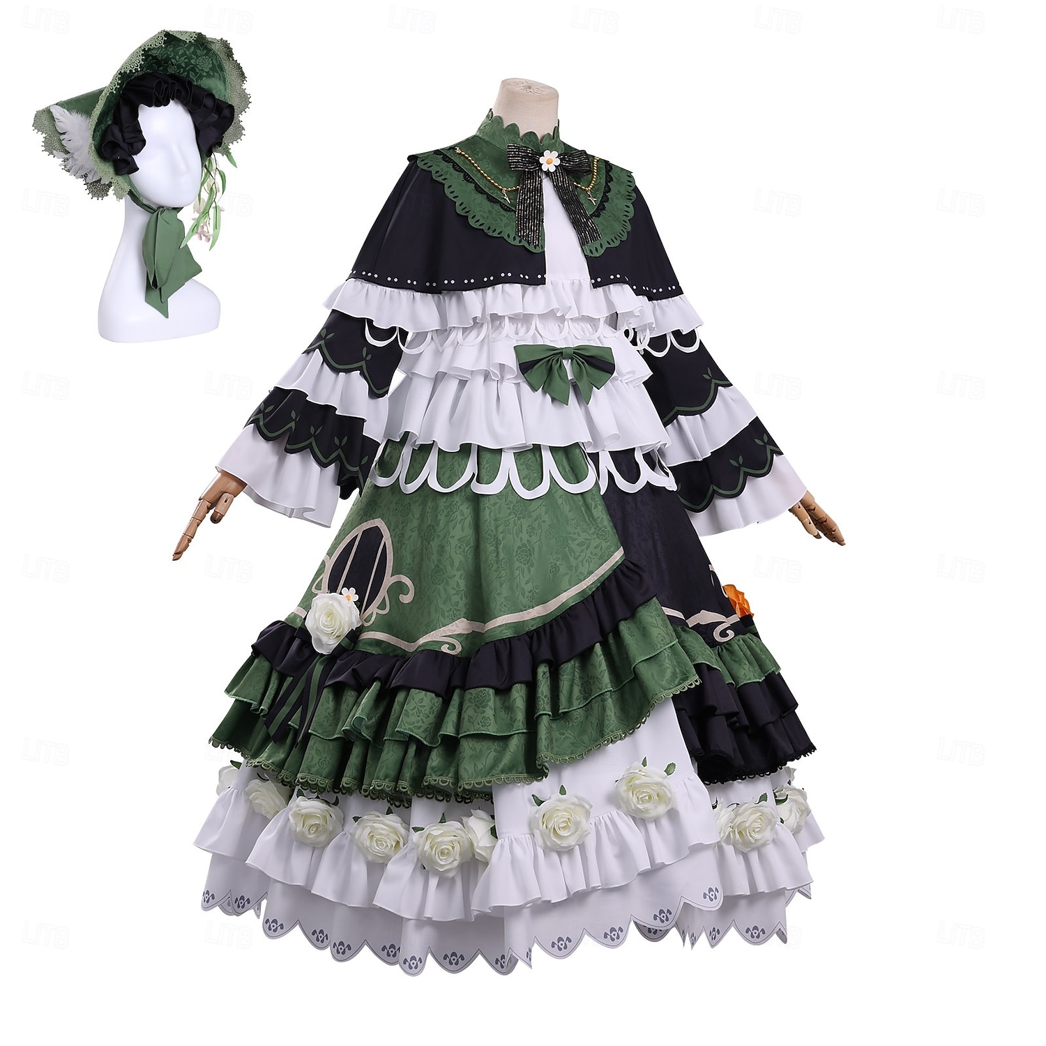 Anime Dress Cosplay Suits Video Game Costumes Halloween Masquerade Daily Anime Expo Dress Hat For Women's Adults' 2026 - $166.99 –P2