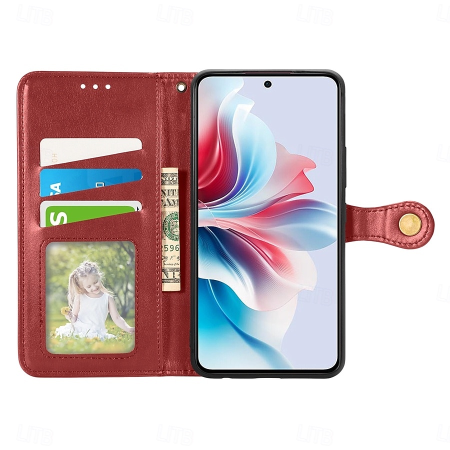 Phone Case For Samsung Galaxy S26 S26 Plus S26 Ultra Wallet Case Flip Cover with Wrist Strap Kickstand Retro TPU PU Leather 2026 - $14.99 –P13