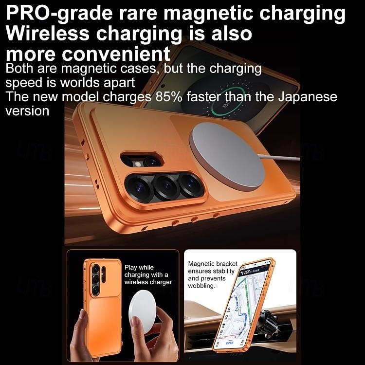Phone Case For Samsung Galaxy S26 Ultra S25 Ultra S24 Ultra S23 Ultra Back Cover Detachable Magnetic Metal 2026 - $22.99 –P3
