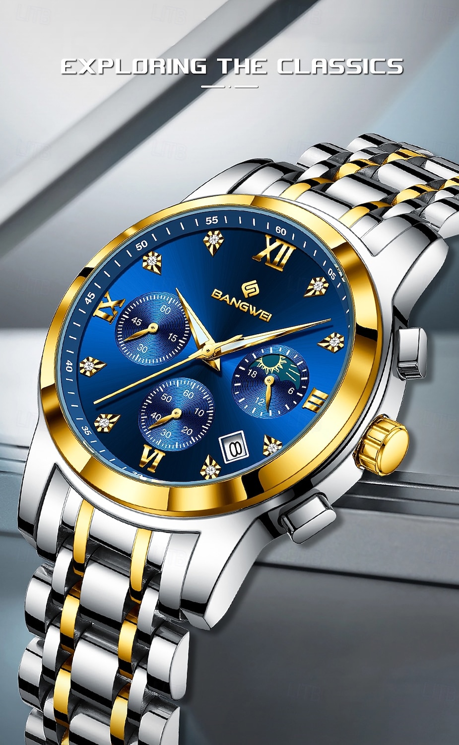 LIGE Men Quartz Watch Minimalist Luminous Stainless Steel Watch 2026 - $29.99 –P1