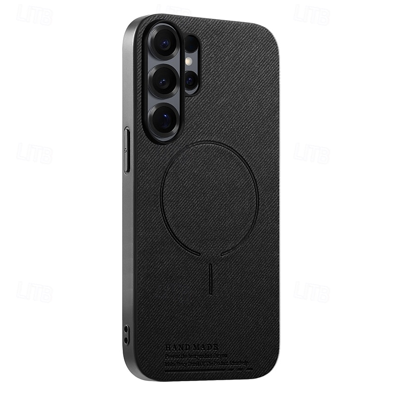 telefon Carcasă Pro Samsung Galaxy S26 S25 Hrana S24 FE S23 Ultra Plus A56 A36 A26 A16 A55 5G A35 5G Magnetické adsorpční pouzdro Podpora bezdrátového nabíjení Nárazuvzdorné TPU PU kůže 2026 - $13.99 –P10