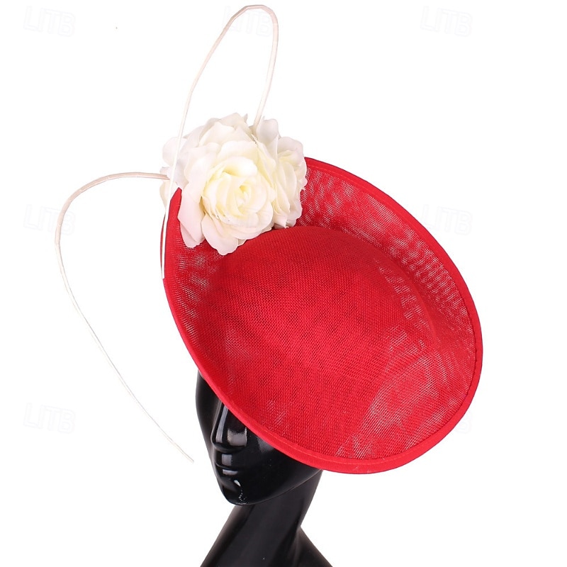 Fascinator Poliestere Matrimonio Vintage Carino Retrò Con Floreale Copricapo Copricapo del 2026 a $34.99 –P2