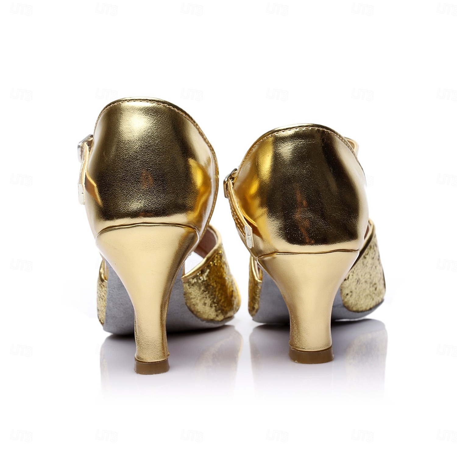Chaussures de danse latine noires pour femmes - talon moyen, bride en T, pour la danse de salon, la salsa, le tango et l'entraînement &chaussures de performance de 2026 ? $26.99 –P5