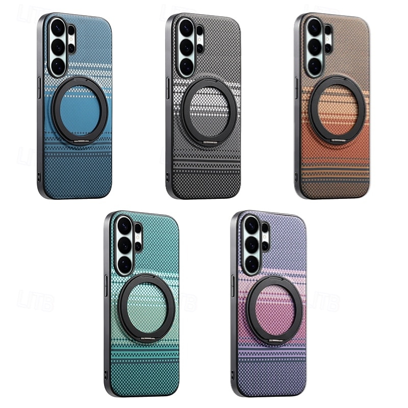 Phone Case For Samsung Galaxy S26 S25 Edge S24 FE S23 Ultra Plus A56 A36 A26 A16 A35 5G A15 Magnetic Adsorption with Stand Holder Shockproof TPU PU Leather 2026 - $16.99 –P3