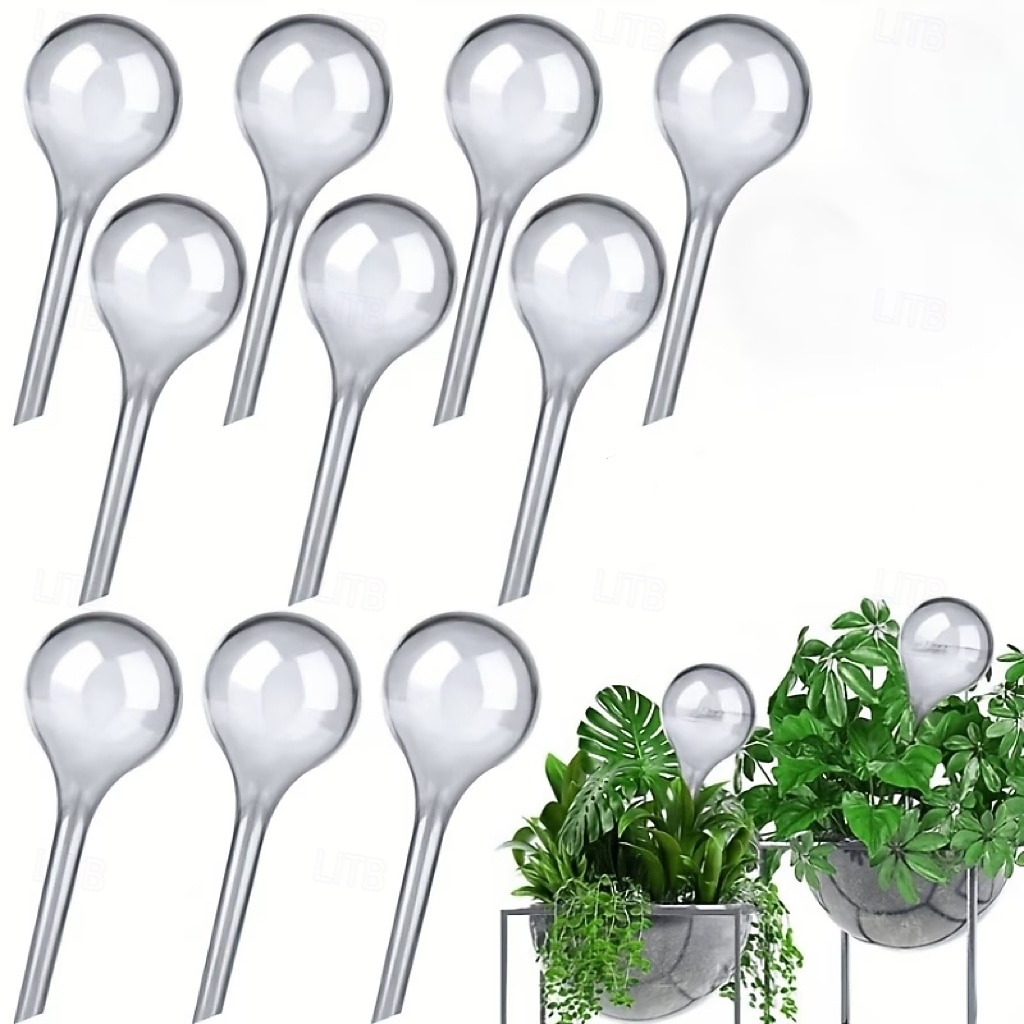 10 stk. selvvanningsballer for planter, dryppvanningssystem, automatisk vanningsenhet med plastballer, egnet for innendørs og utendørs blomsterpotter, hager, plener, blomsterbed, lite 2026 - $15.99 –P1