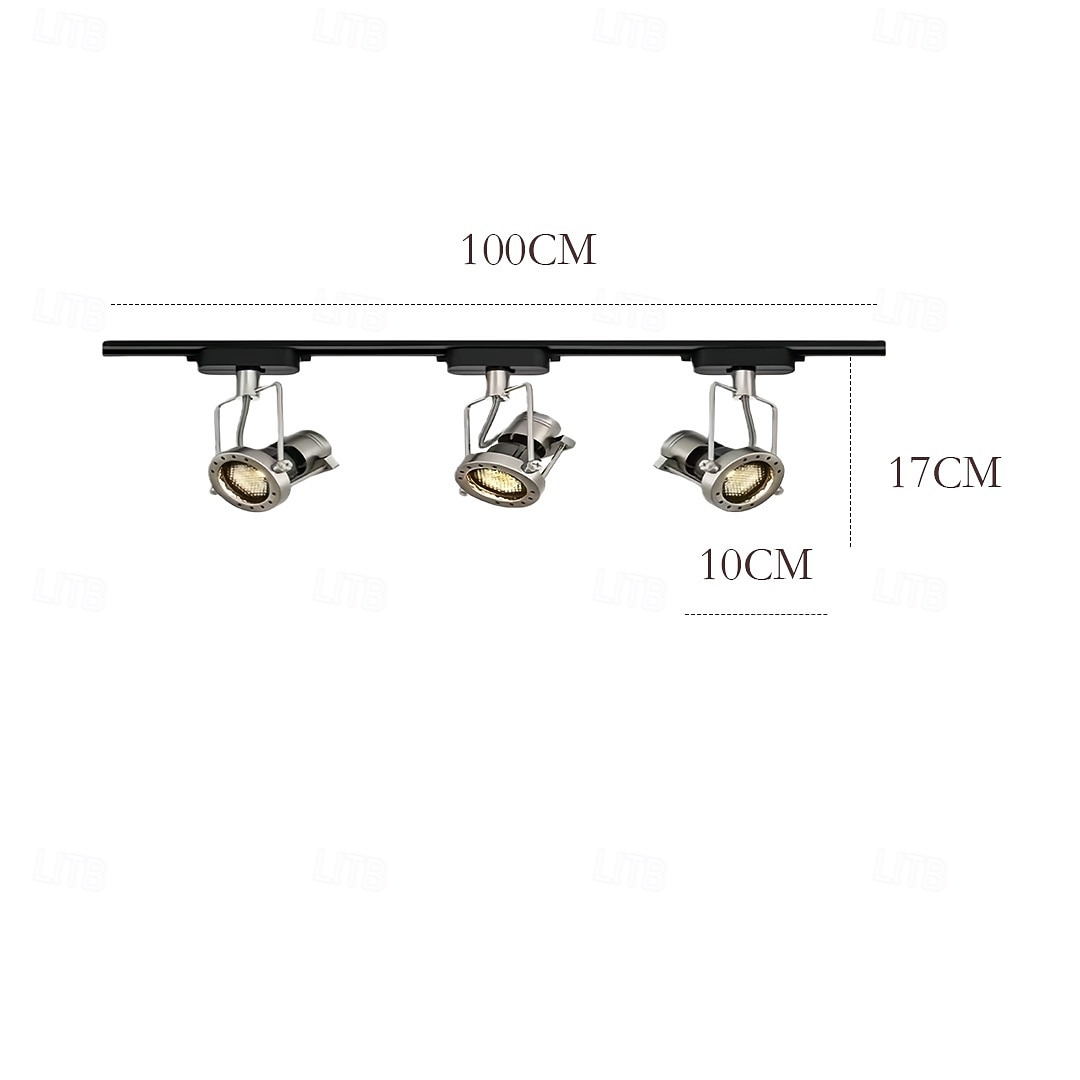 10 cm Regulável Luzes de Tecto Metal Estilo Artístico Galvanizar Artistíco 110-120V 220-240V de 2026 por $80.99 –P5