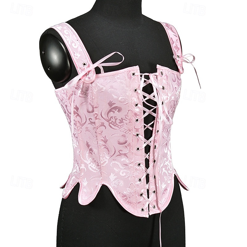 Medieval Renaissance Cottagecore Corset Bodice Viking Peasant Lace up Fancy Dress Women's Celtic Fantasy Halloween Carnival Performance LARP Ren Faire Adults' Corset 2026 - $31.99 –P9