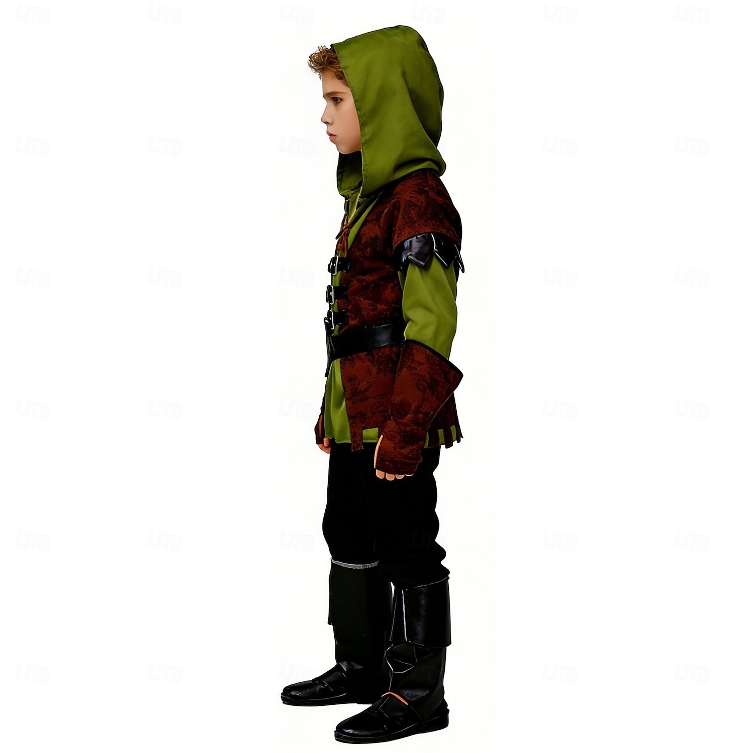 Conjunto Medieval Renascentista chique Calças Cinto Camisa com acessórios Manga Comprida Elfo Ranger Fantasia Para Meninos Fantasia Dia Das Bruxas Carnaval feira renascentista Crianças Camisa Calças de 2026 por $55.99 –P3