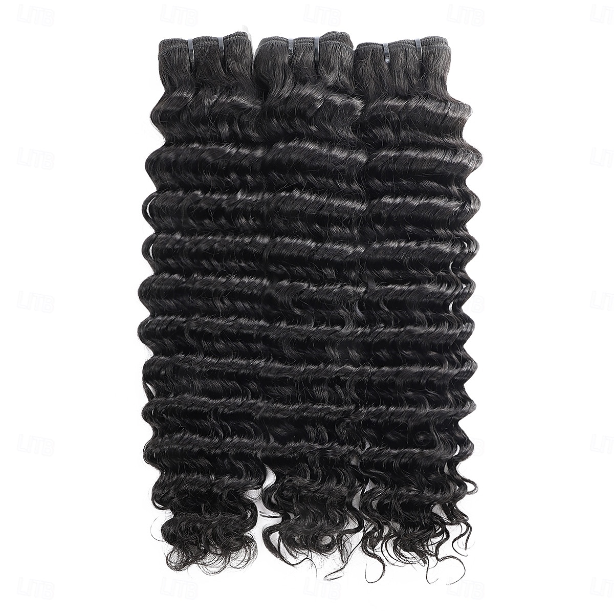 Cabelo humano ondulado profundo em 3 pacotes, adequado para mulheres negras, de 30 a 70 cm (12 a 28 polegadas). de 2026 por E£12750.3 –P1