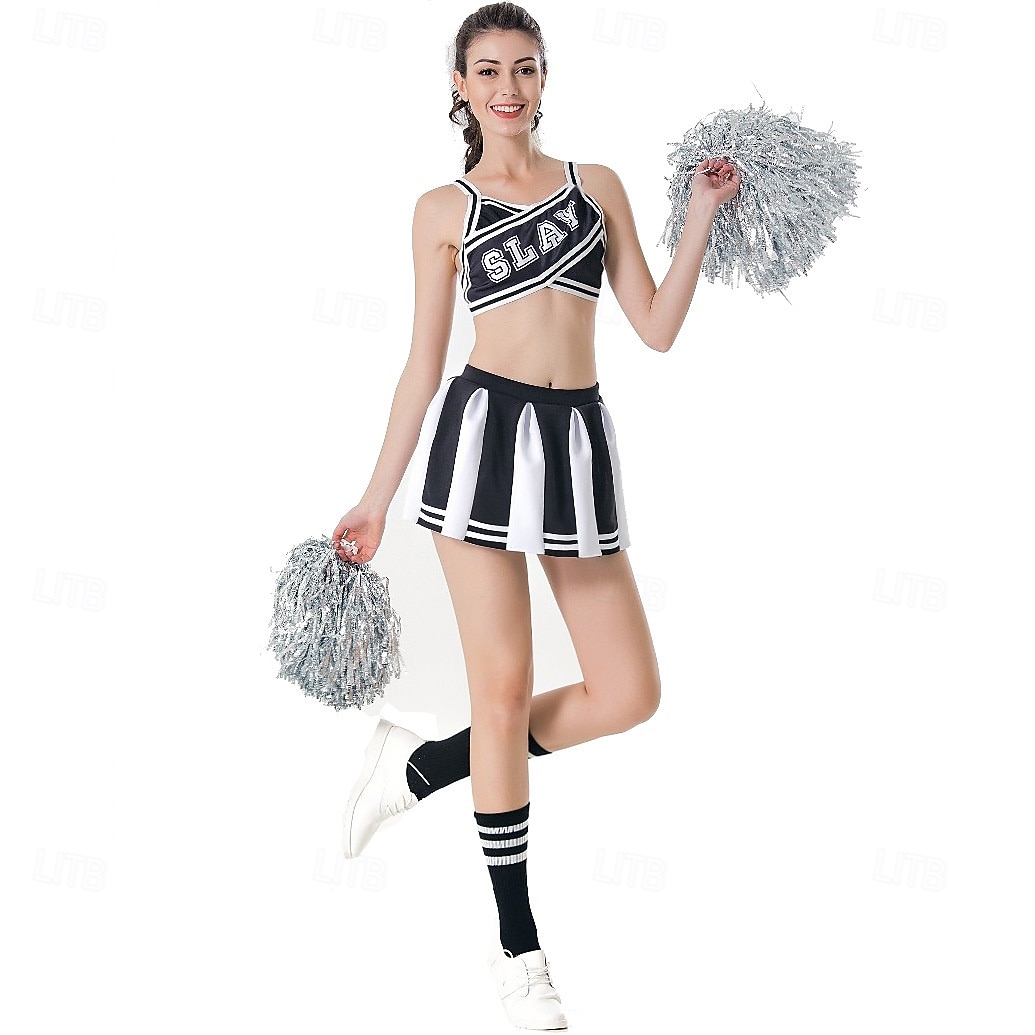 Partita mondiale di calcio 2026 Abiti Costume di fantasia Abbigliamento sportivo ragazza pon pon Vintage Sexy Football americano Adulti Per donna Mascherata Feste Evento di calcio Vestirsi del 2026 a $40.99 –P4