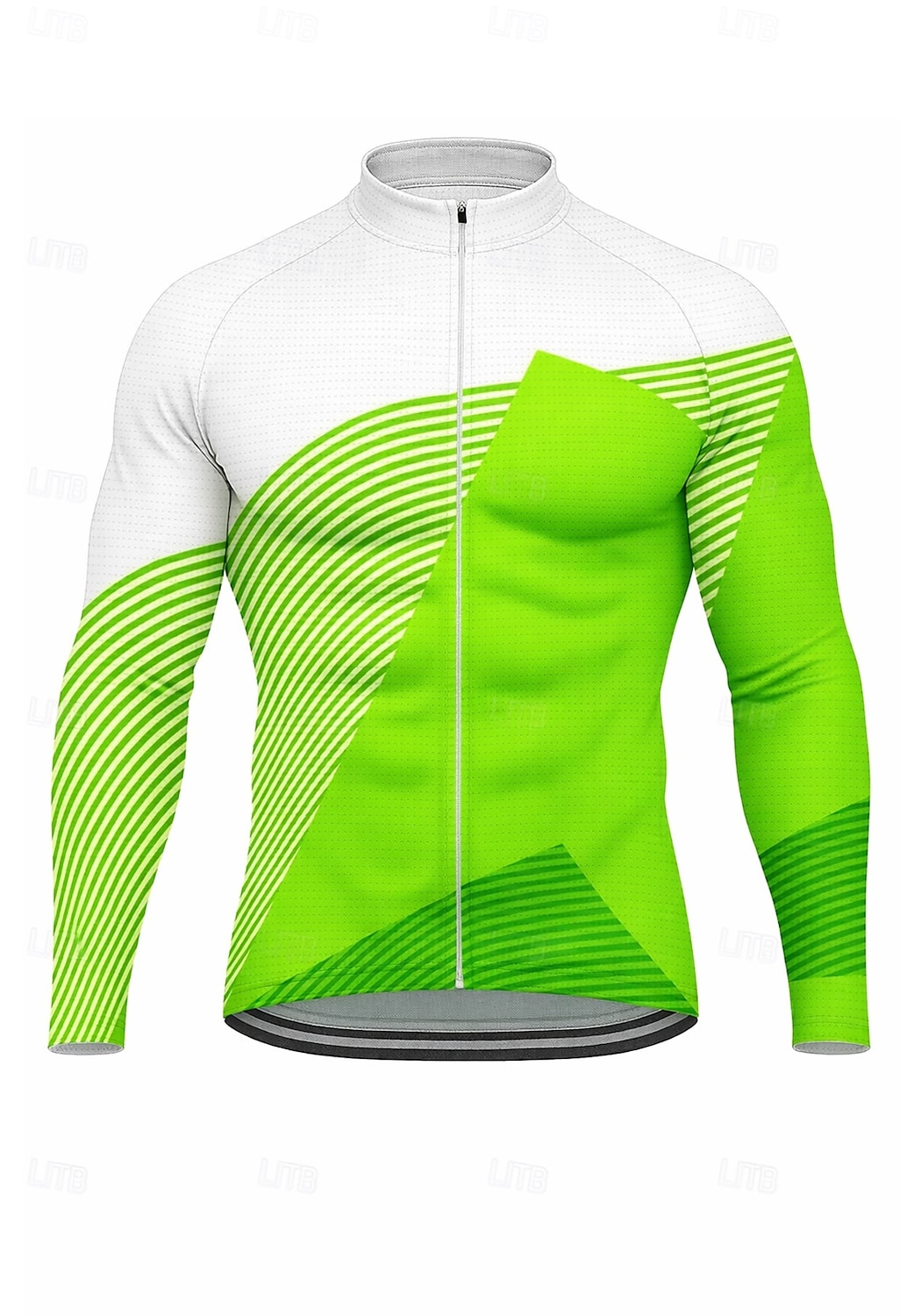 Homme Hauts Maillot de cyclisme Graphique Géométrique manche longue Cyclisme Maillot Top avec 3 poches arrière Soleil Protection solaire Écran solaire Séchage Rapide Des sports Bleu Rouge Orange de 2026 ? $34.99 –P5