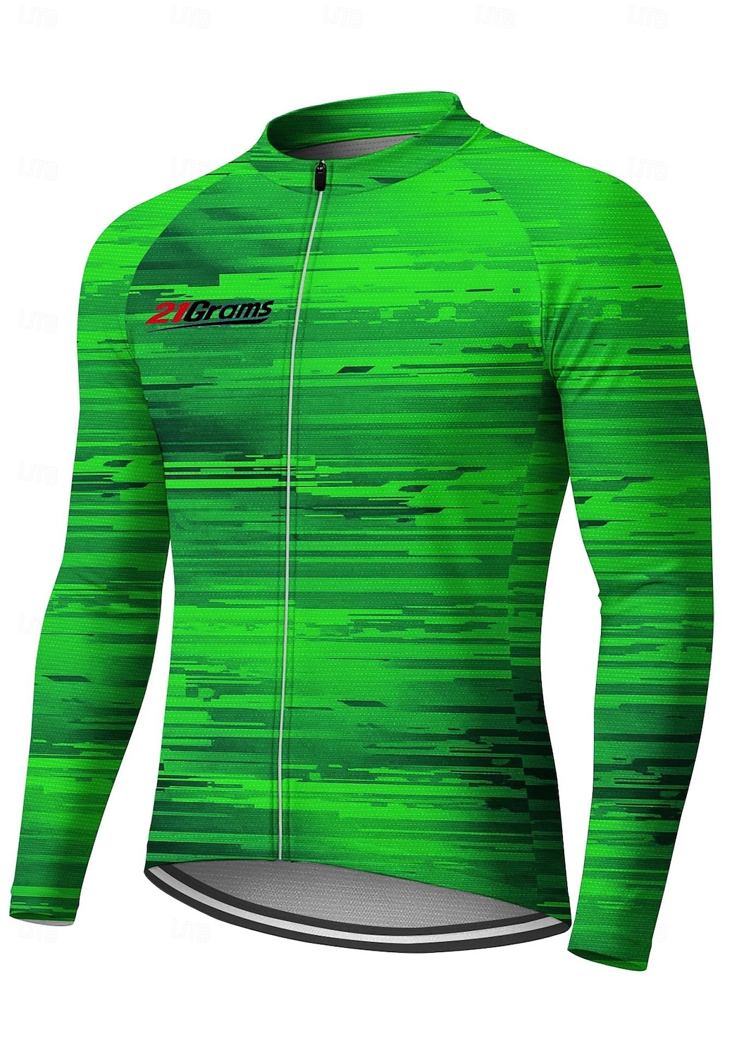 Άντρες Φανέλα ποδηλασίας Ντάουνιλ Τζέρσεϋ Γεωμετρικό Αφηρημένο Χρώμα αντίθεσης Μακρυμάνικο Ποδήλατο Μπλουζάκι Αθλητική μπλούζα Ρούχα συμπίεσης με 3 πίσω τσέπες Ποδηλασία Βουνού Ποδηλασία Δρόμου 2026 - $32.99 –P6